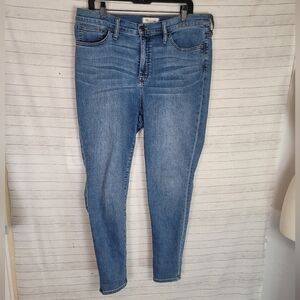 MADEWELL 10INCH ROADTRIPPER DENIM JEAN, SZ 32